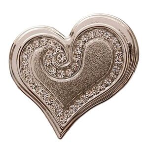 Miche Heart Shaped Silver Magnetic Key Finder